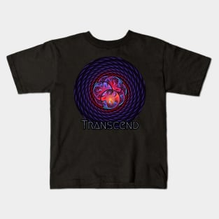 Abstract Transcend Fractal Kids T-Shirt